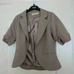 Costa  blanca short sleeved jacket size 4 small